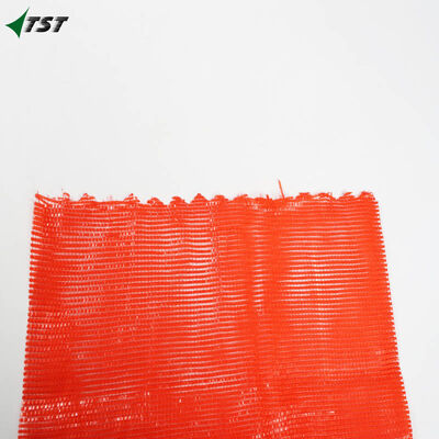 48*78cm PP Red Tubular Mesh Bag Onion Mesh Potato Sacks For Brazil