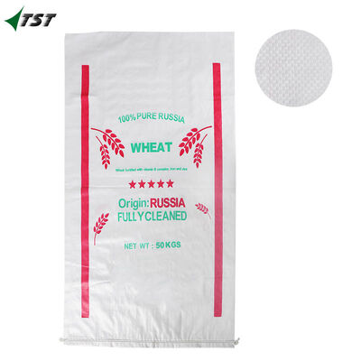 Hot Cut Or Hemmed PP Woven Sacks & Raffia Bags For Sand Coal And Cement Packaging
