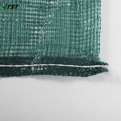 Sweet Corn Green Color Poly Tubular Mesh Bag Customized Size And Label