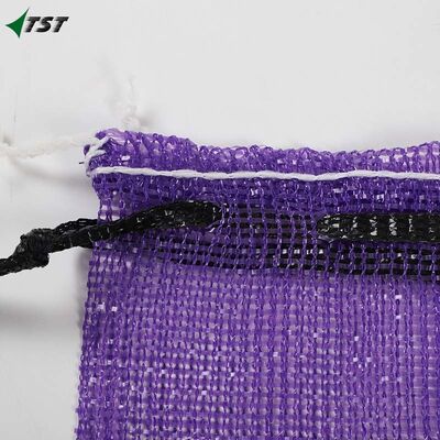 Violet Tubular Vegetable Mesh Bags 50x70cm 50x80cm For Pumpkin