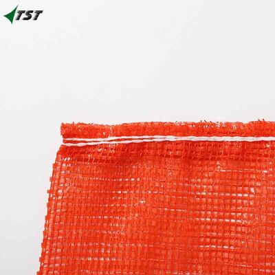 45X75 Tubular Pp Mesh Bag Sack For Onion Potato Leno Bag With Logo