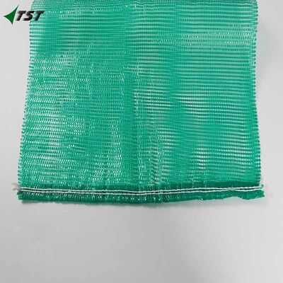 58x86CM Green Tubular Mesh Bag For Chili OEM Potato Leno Bag