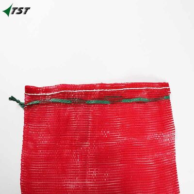 47x71CM 20kgs Red Mesh Onion Bags Wholesale Polypropylene Materials