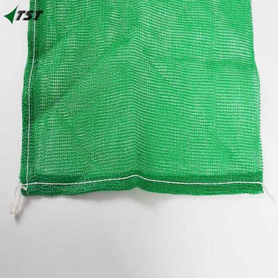Custom Size And Color UV Treated Pp Leno Mesh Bag For Firewood Vegetable Packing