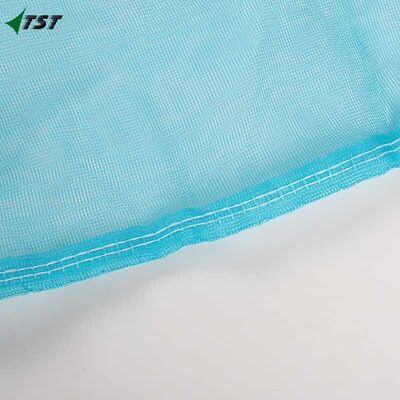 Whole Sale 25kg 50kg PE Leno Mesh Bag For Garlic Seafood Storage