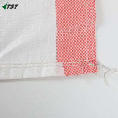 25kg 50kg White Woven Polypropylene Sacks For Cereal Grain Agricultural
