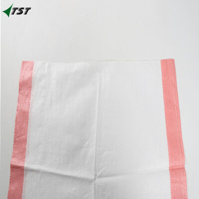 25kg 50kg White Woven Polypropylene Sacks For Cereal Grain Agricultural