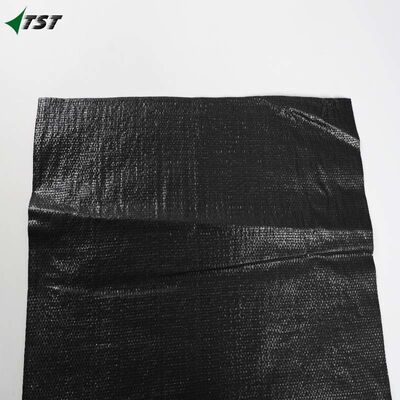 50kg Black Color Poly Woven Bag For Constructions Industry Coal