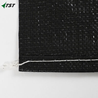50kg Black Color Poly Woven Bag For Constructions Industry Coal