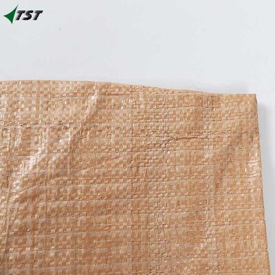 Brown Custom Woven Polypropylene Bags For Industry Construction Use
