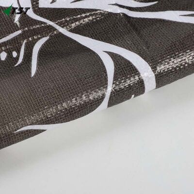 Customized White Poly PP Woven Bag For Industry Construction Agriculture With Printing