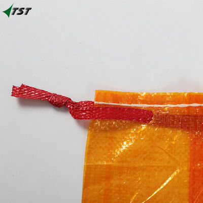 20kg 25kg Orange Transparent Color PP Woven Bag Sack For Vegetables Fruit