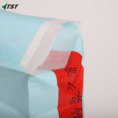 Automatic Filling PP Woven Valve Bag Closed Mouth Selfish Smooth Valve Sacks