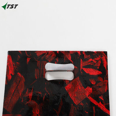 Laminated PP Bopp Woven Sacks With Top Hemming Custom Sizes Available