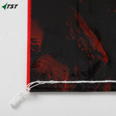Laminated PP Bopp Woven Sacks With Top Hemming Custom Sizes Available
