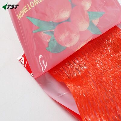 Customized Color 1kg PP Small Netting Bag For Fruit Orange Packaging