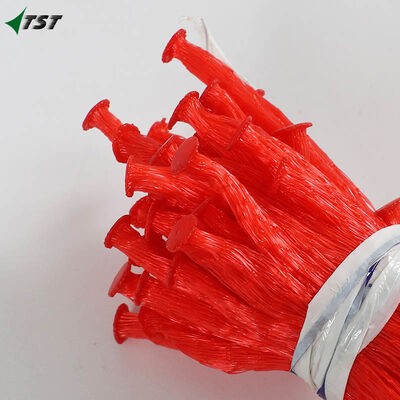 Red Color 1kg 2kg PP Netting Bag For Onion Potato Seafood Packaging
