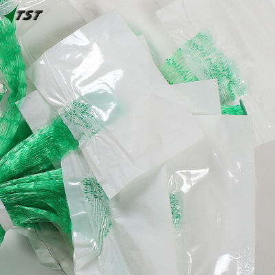 Yellow Color 1kg 2kg PP Netting Bag For Vegetable Potato Packaging With Label
