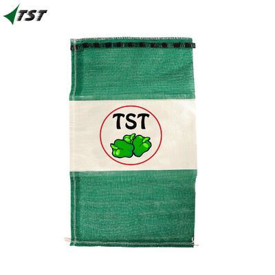 25kg 100% PP Customized Tubular Mesh Bag For Agricultural Product Onion Potato