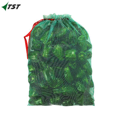 25kg 100% PP Customized Tubular Mesh Bag For Agricultural Product Onion Potato