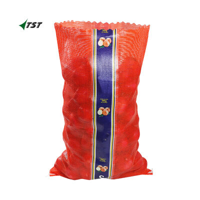 100% New Material Pp Tubular Mesh Bag For Potato Vegetable Saco De Rafia Para Cebola
