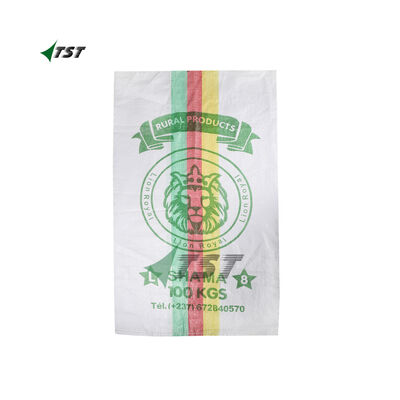 PP Woven Bag Factory Wholesale Custom Printed Polypropylene Woven Sack For Rice Grain Sand