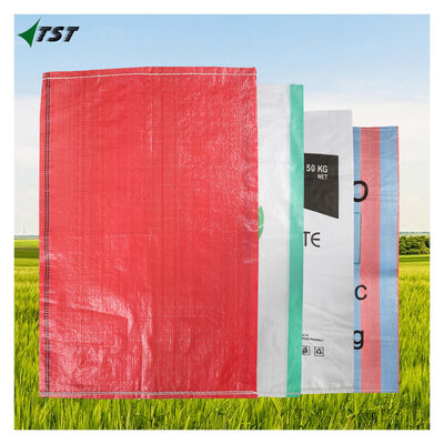 Cheap Empty PP Woven Sacks 25kg 50kg Grain Fertilizer Feed Packaging Woven Bags