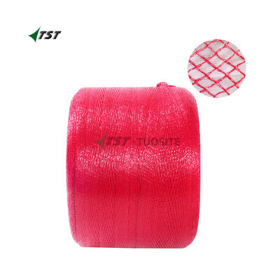 HDPE Knitted Tubular Netting Roll For Onion Potato Orange Garlic Packaging