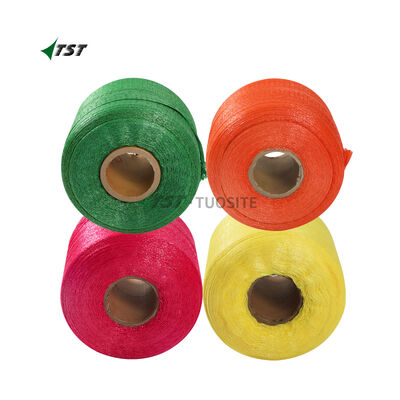 HDPE Knitted Tubular Netting Roll For Onion Potato Orange Garlic Packaging