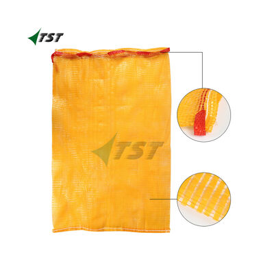 Customized Purple Color 40kg Onion Mesh Bag For Agriculture 
