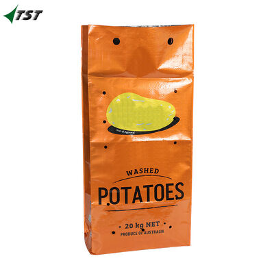 20KG BOPP Laminated Woven Bag for Washed Potatoes Packaging