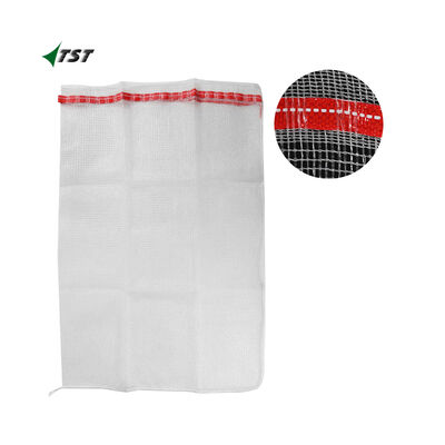 Red, White , Transparent Leno Sewn Mesh Sack For Onion Patotoes