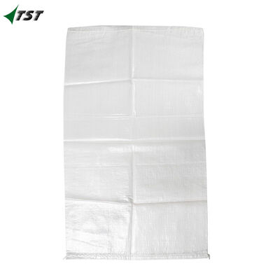 60*100cm white color pp woven bag for rice  maize feed  fertilizer packing 