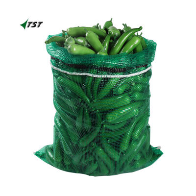 Yellow Color 25kg 30kg 55x100 PP Arpillas For Agriculture Packaging Potato