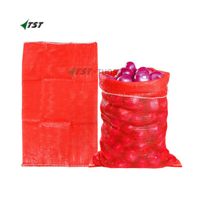 Yellow Color 25kg 30kg 55x100 PP Arpillas For Agriculture Packaging Potato
